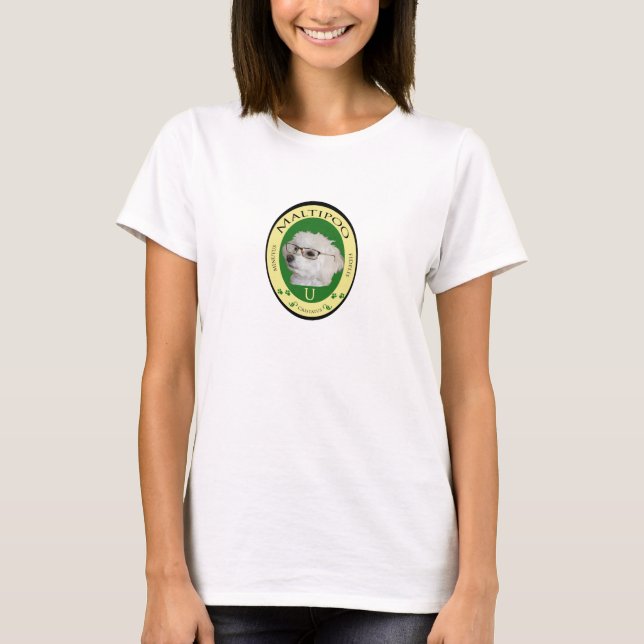 Camiseta Universidade de Maltipoo (Frente)