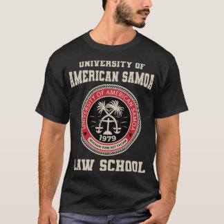 Camiseta Universidade de Samoa Americana de Direito Pullove