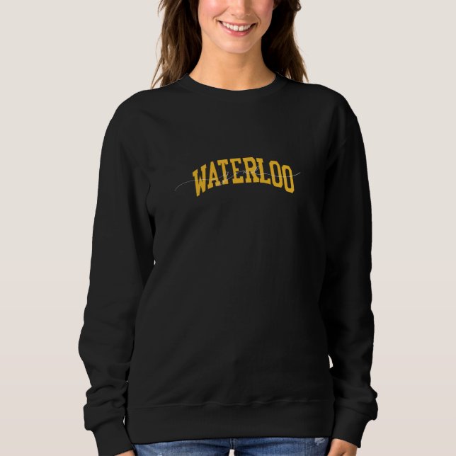 Camiseta Universidade de Waterloo  (Frente)