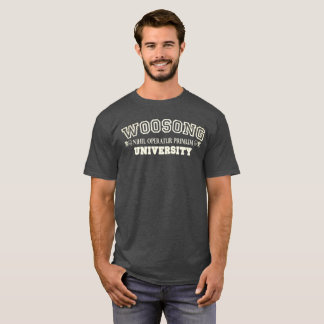 Camiseta Universidade & divisa de Woosong: Nihil Operatur