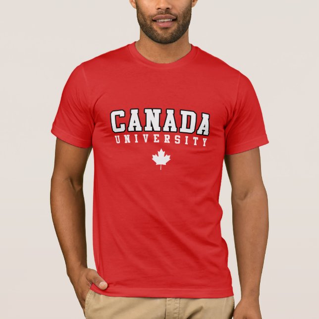 Camiseta Universidade do Canadá (Frente)