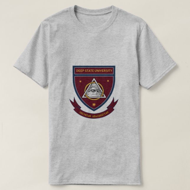 CAMISETA UNIVERSIDADE DO ESTADO PROFUNDO (Frente do Design)