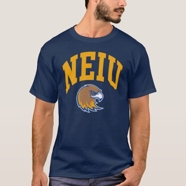 Camiseta universidade do nordeste de illinois7 (Frente)
