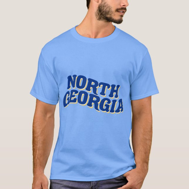 Camiseta Universidade do Norte da Geórgia 1 (Frente)