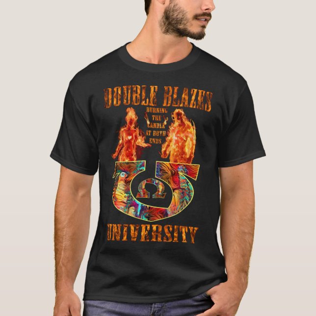Camiseta Universidade Double Blazes (Frente)