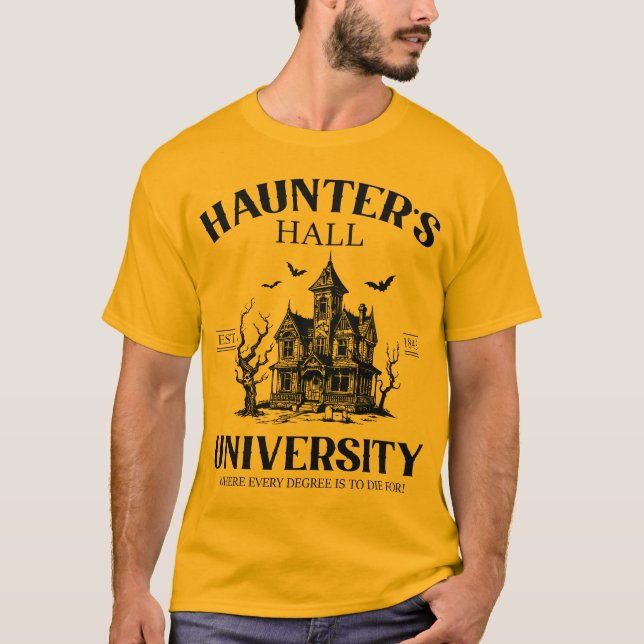 Camiseta Universidade Hall de Haunters (Frente)