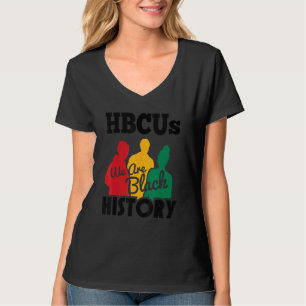 Camiseta Universidade Histórica de Black College Hbcu Black