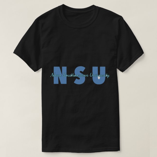 Camiseta Universidade Nova Sudeste Nsu (Frente do Design)