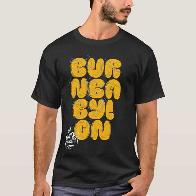 Camiseta Universidade Rasta Burn Babylon Grafite Style Regg (Frente)