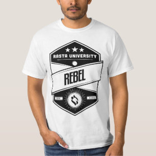 Camiseta Universidade Rasta Rebel Good Vibes Reggae