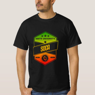Camiseta Universidade Rasta Soca Good Vibes Rasta Reggae