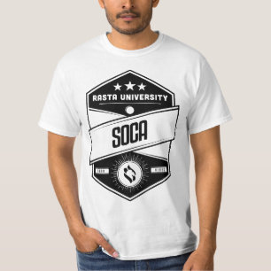 Camiseta Universidade Rasta Soca Good Vibes Reggae