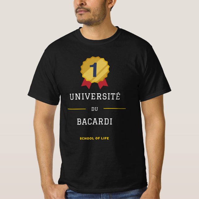 Camiseta Université du bacardi (Frente)