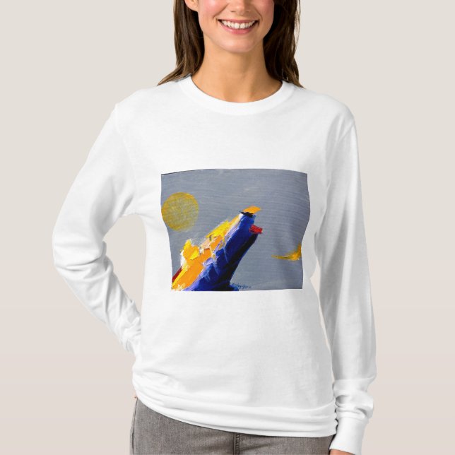 Camiseta universo abstrato (Frente)
