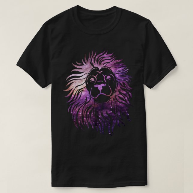 Camiseta Universo | Leão (Frente do Design)