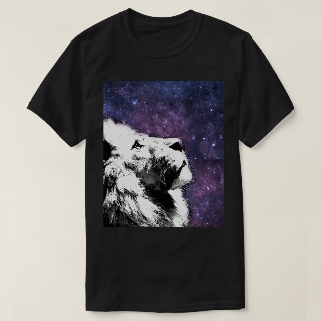 CAMISETA UNIVERSO - LION (Frente do Design)
