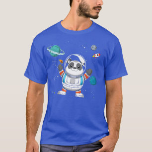 Camiseta Universo Zoológico da China, Viagem espacial Panda