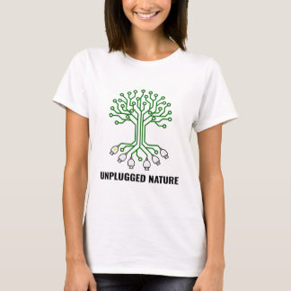 Camiseta Unplugged Nature Circuit Tree USB