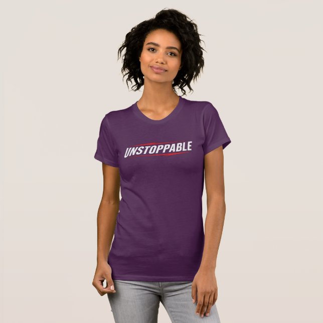 Camiseta Unstoppable Aesthetic motivational (Frente Completa)