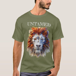 Camiseta Untamed - Wild Lion Face Tee