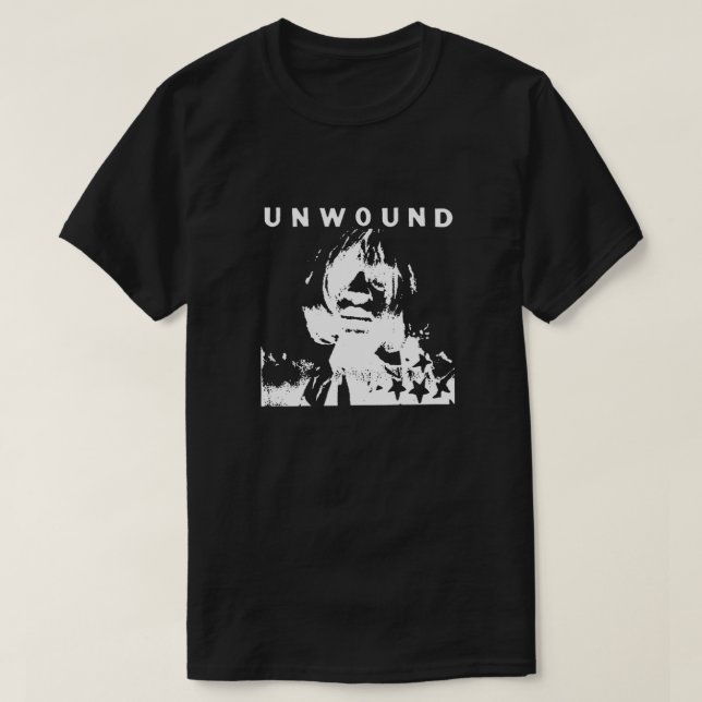 Camiseta Unwound band (Frente do Design)
