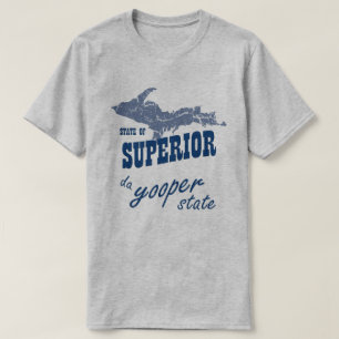 Camiseta UP Michigan Superior Yooper State