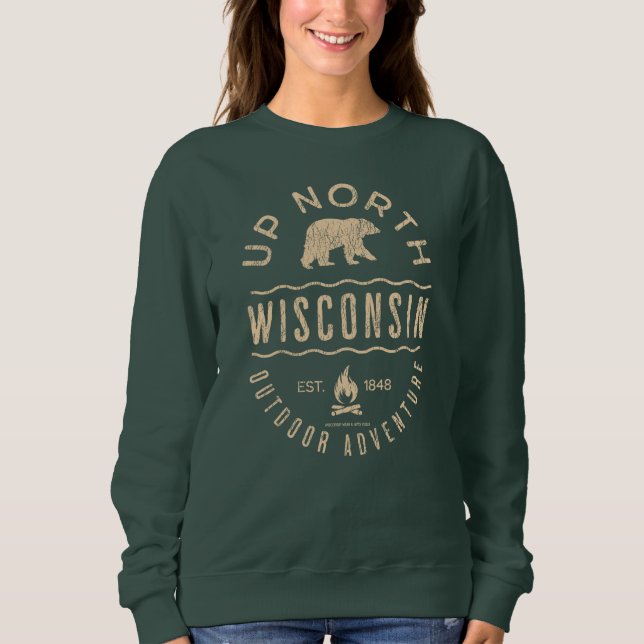 Camiseta Up North Wisconsin (Frente)