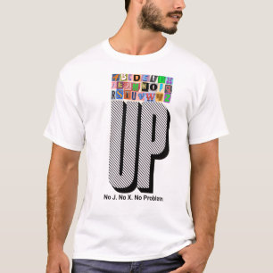 Camiseta 'UP Sem J. Sem X. Sem Problema' Tri-Blend