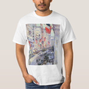 Camiseta Up the Avenue from 34th Street, maio de 1917, por