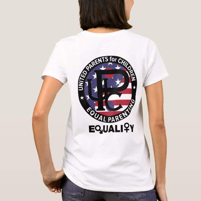Camiseta UPC Equality USA Yin-Yang T Shirt (Verso)