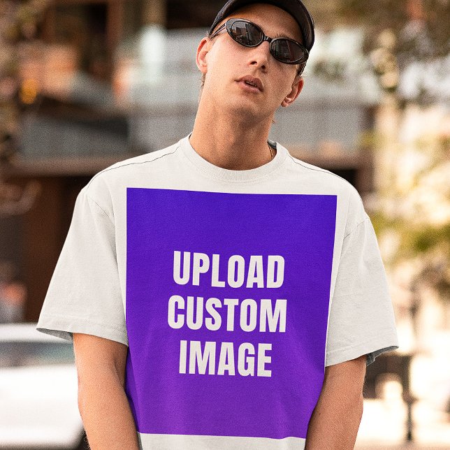 Camiseta Upload Custom Image - Add Your Own To Print On A (Criador carregado)