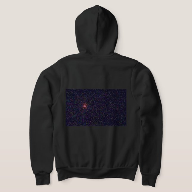 Camiseta Upper Dimension of Universes Women's Zip-Up Hoodie (Postura das costas)