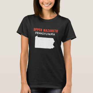 Camiseta Upper Nazareth Pennsylvania USA State America Trav