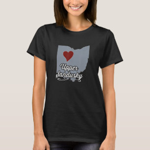 Camiseta Upper Sandusky Ohio City State USA Cute Souve