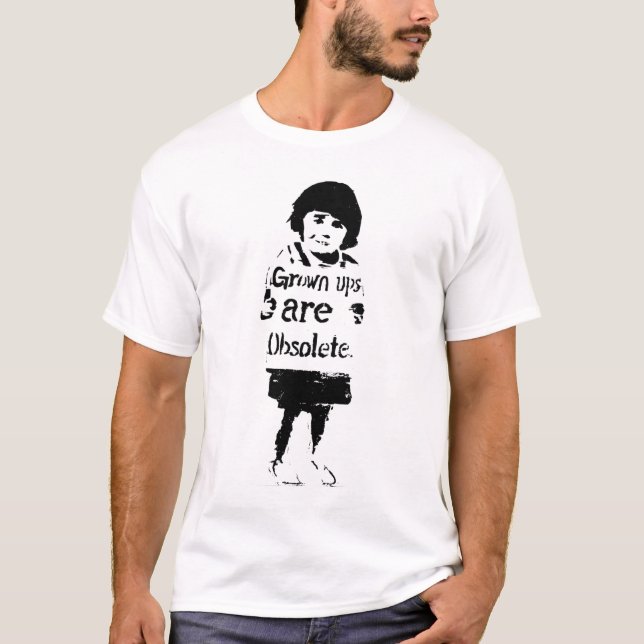 Camiseta Ups crescido é obsoleto (Frente)