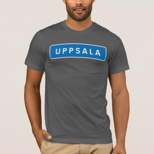 Camiseta Upsália, sinal de estrada sueco