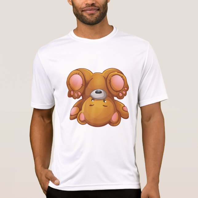 Camiseta Upside Down Teddy Bear (Frente)