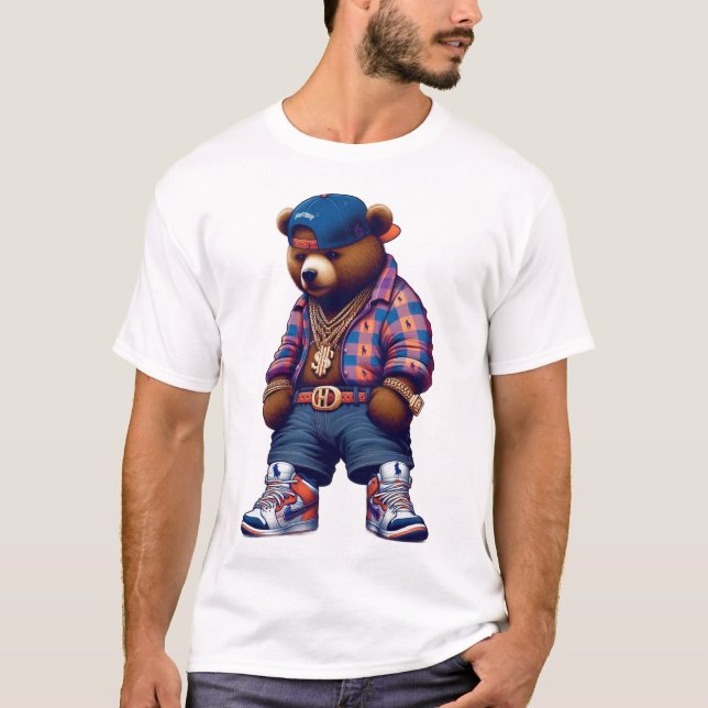 Camiseta Urban bear #001 (Frente)