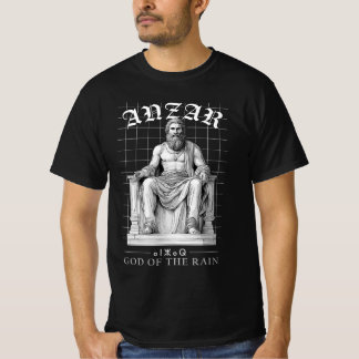 Camiseta Urban Black and White Anzar Amazigh Mythology