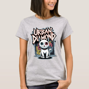 Camiseta Urban Diamond Khao Manee Cat Style Street