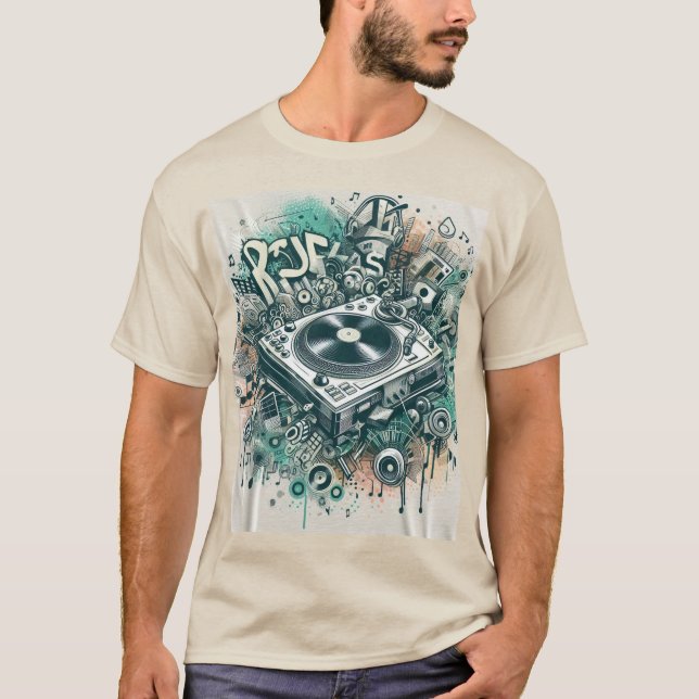 Camiseta Urban DJ Vibes Tee (Frente)