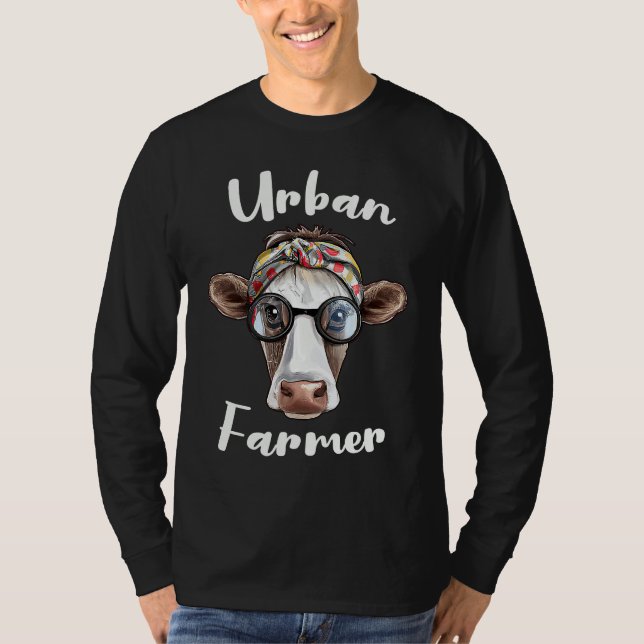 Camiseta Urban Farmer for Urban Farming with Homestead Gard (Frente)