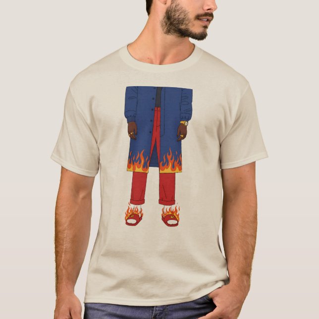 Camiseta Urban Flame Streetwear  (Frente)