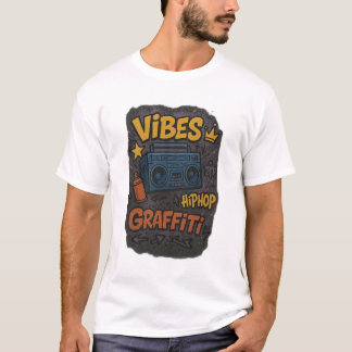 Camiseta Urban Graffiti Energy – Vibrant Streetwear Art Des