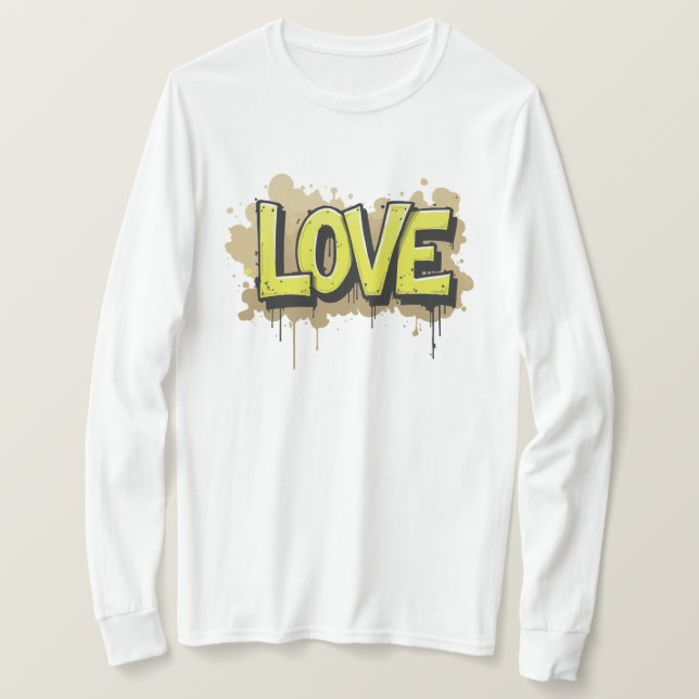 Camiseta Urban Love Bloom (Frente do Design)