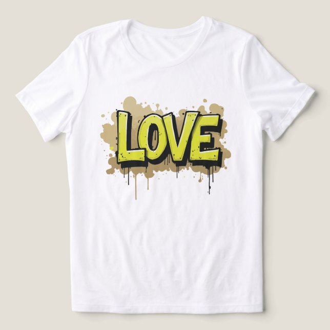 Camiseta Urban Love Bloom (Design frontal)