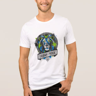 Camiseta Urban Monarch Lion**