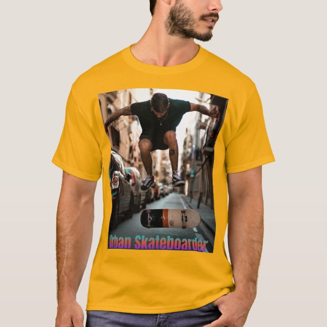 Camiseta Urban Skateboarder (Frente)