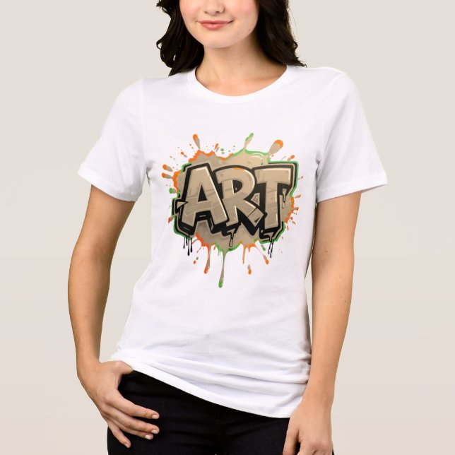 Camiseta Urban Splash Art Graffiti Pulse Bold Street Expres (Frente)