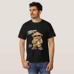Camiseta Urban Teddy Streetwear Cartoon Bear Graphic<br><div class="desc">Show your urban style with this Urban Teddy graphic T-shirt featuring a cool streetwear teddy bear character with sunglasses and a hoodie. This bold cartoon design blends playful character art with modern street fashion, making it perfect for casual everyday outfits. Great for fans of streetwear, cartoon graphics, and unique character...</div>